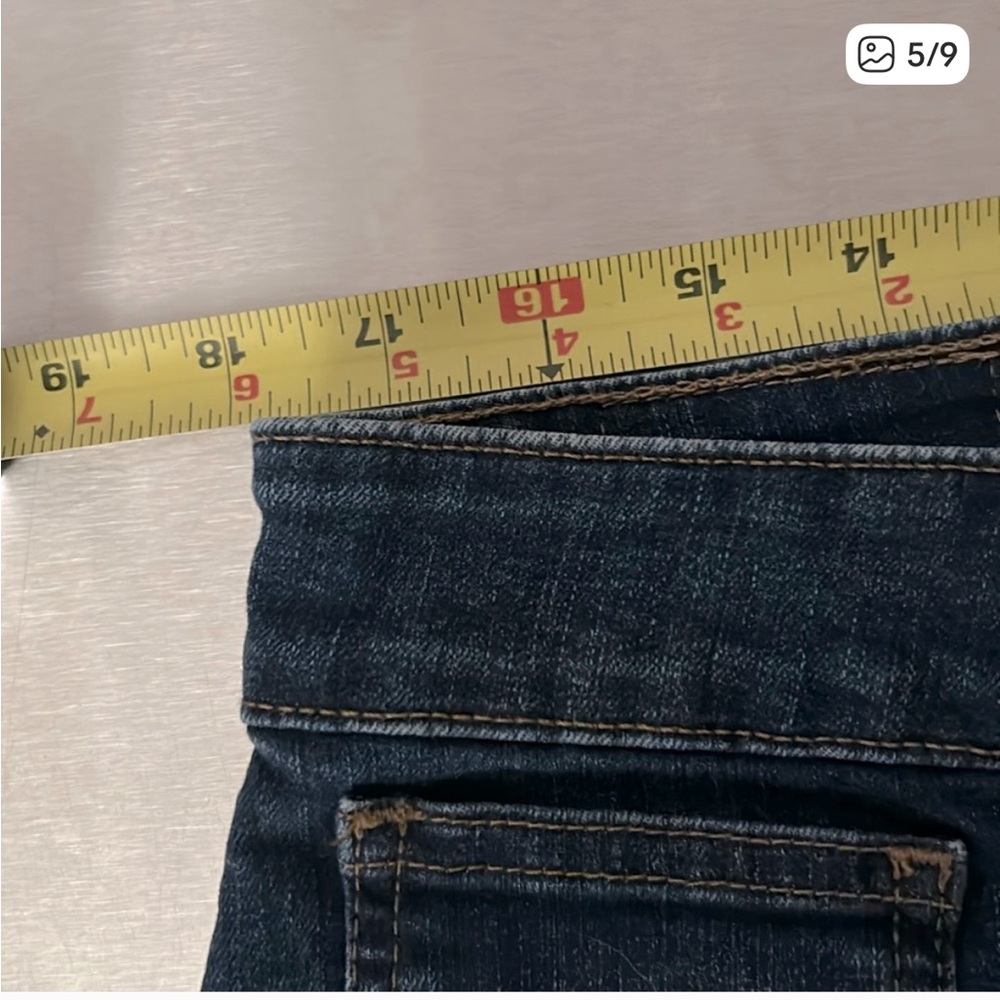 Madewell Curvy High-Rise Skinny Crop Jeans sz 34P - Picture 5 of 9
